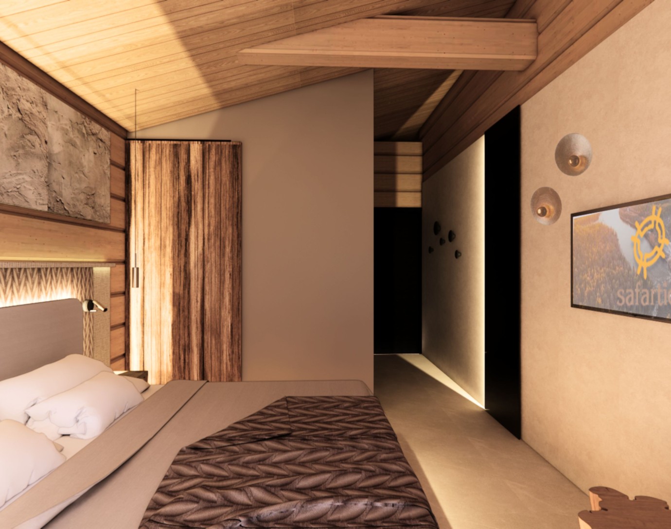 Vaattunki Wilderness Resort - Arctic Deluxe Zimmer