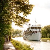 2-Tages-Schiffsreise von Motala nach Söderköping, shelterdeck