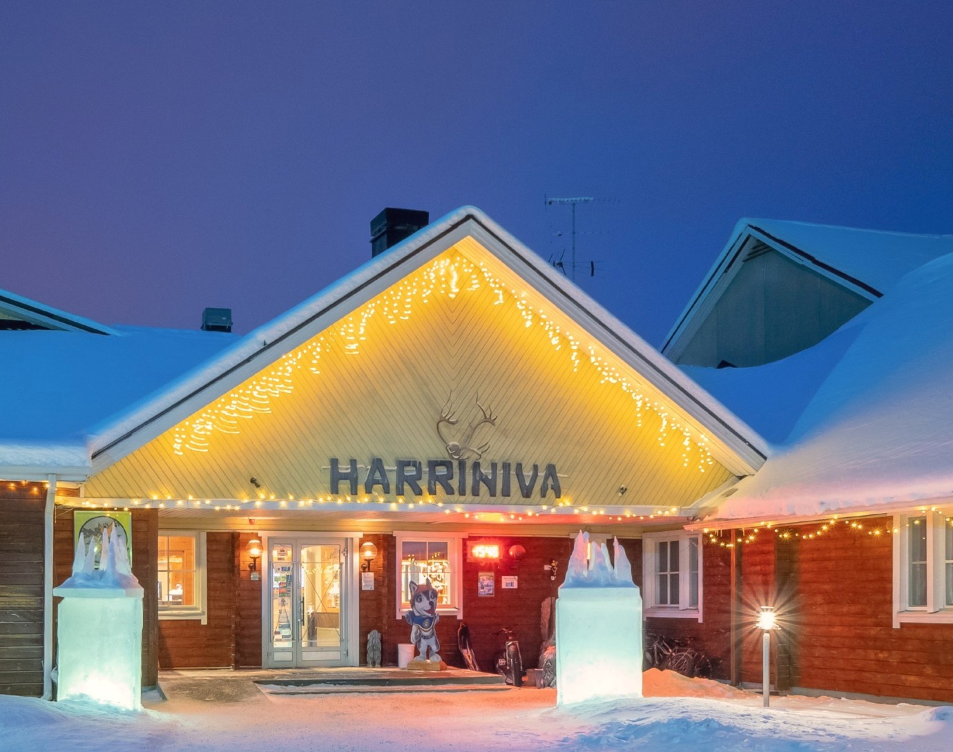 Harriniva Adventure Resort - Wilderness-Zimmer
