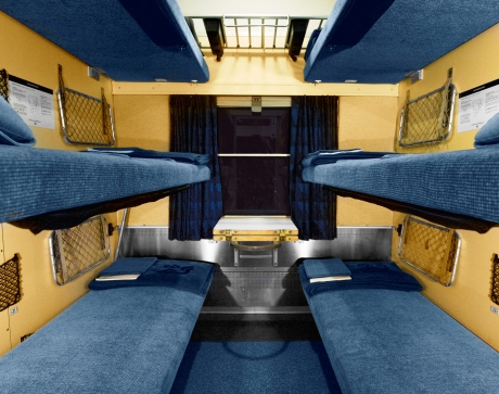 Nachtzug Stockholm-Narvik (geteiltes Abteil)