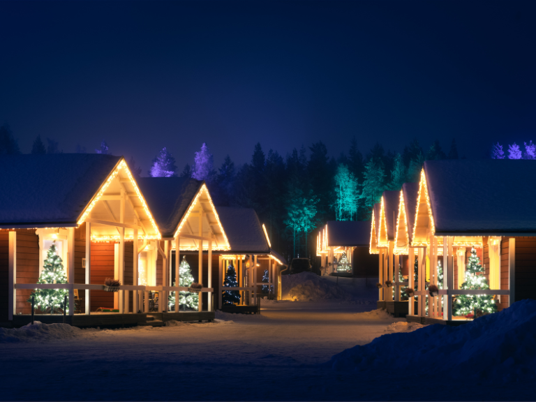 Santa Claus Holiday Village