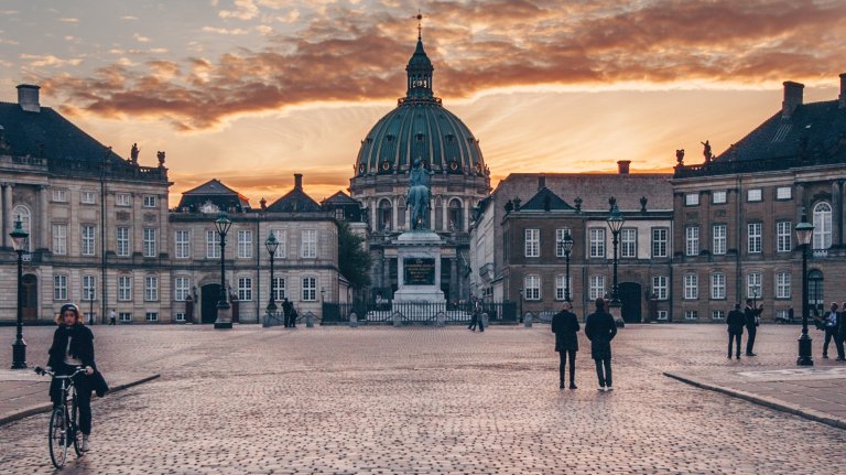 Das Königsschloss - Amalienborg