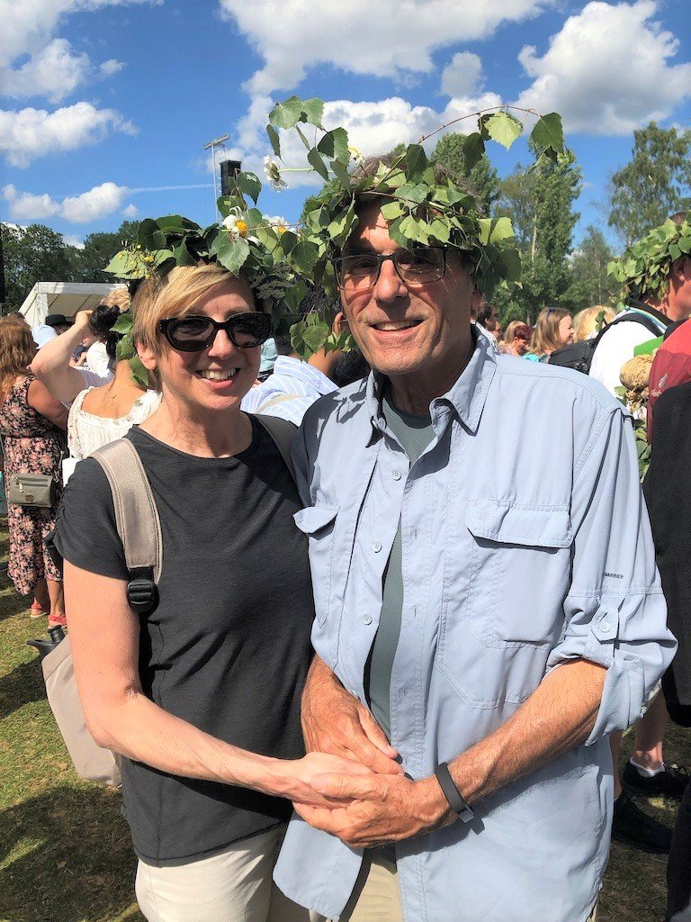 Midsummer celebration in Stockholm